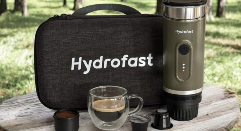 Hydrofast PO-100 hordozható eszpresszógép teszt – Vidd magaddal a kávéházat
