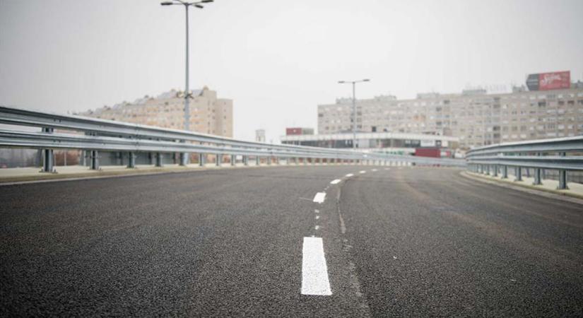 Átadnak egy régóta lezárt útszakaszt Budapesten