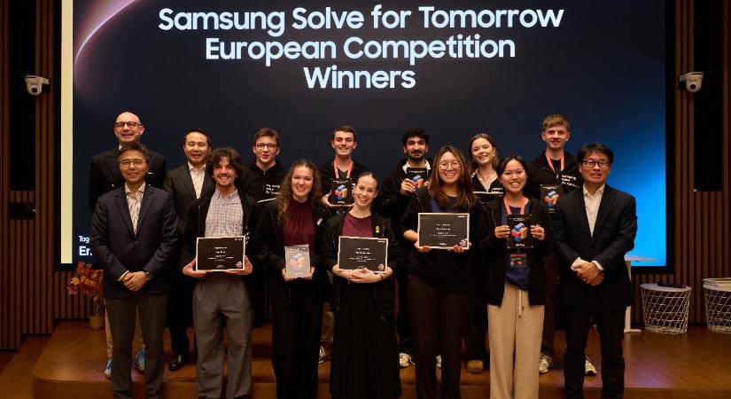 A magyar diákok megcsinálták: a Samsung nemzetközi kihívásának győztesei között a csapat