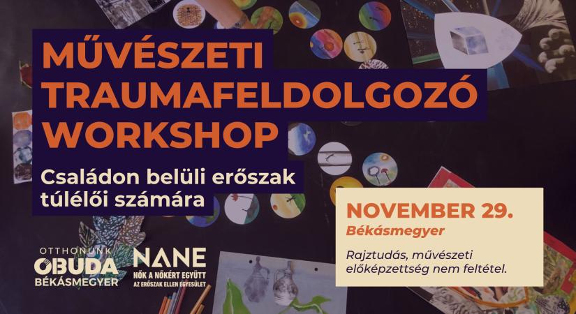 Ingyenes művészeti traumafeldolgozó workshop családon belüli erőszak túlélői számára