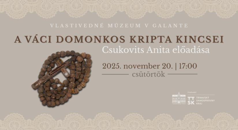 A váci domonkos kripta kincsei