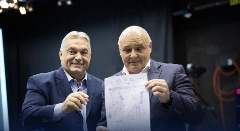 Orbán Viktor lerántotta a leplet a híres jegyzeteiről