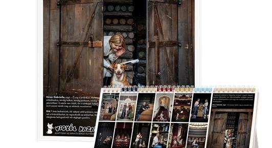 Kutyás naptár készült a Vígszínházban, azokkal a „láthatatlan munkatársakkal”, akik nélkül nincsen színház