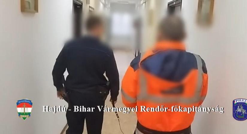 Külföldön is körözték, egy benézett stoptábla buktatta le Hajdú-Biharban