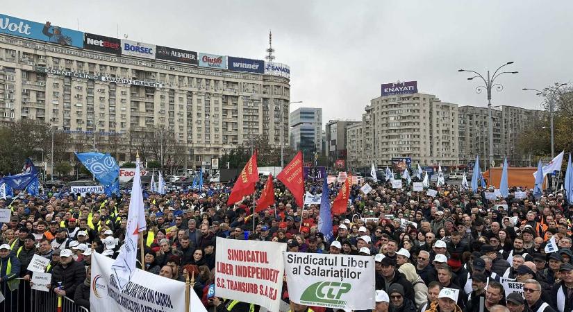 Tárgyalásra hívta a szakszervezeteket az USR és az RMDSZ a bukaresti tüntetés után