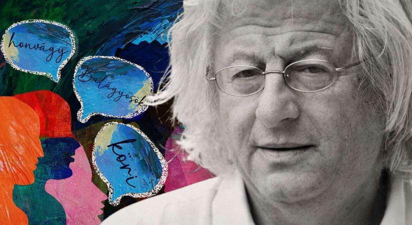 „Jó társaságban vagyok” – mondta Esterházy Péter a magyar nyelvről