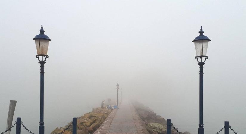 Északon még mindig ködfelhős