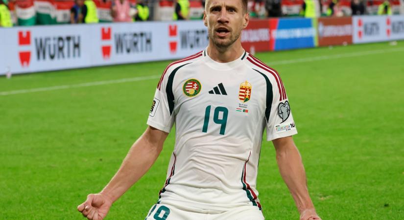 Vb-selejtező: Szoboszlai remek beadása után Varga megint fejjel büntetett - videó