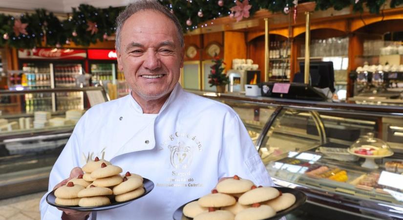 Kamunak nevezte a kuvaiti kekszet, majd elkészítette a saját változatát a szegedi mestercukrász