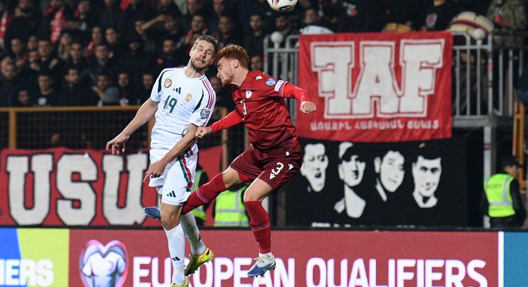 Szoboszlaiék megszenvedtek, de 28 éve nem látott esély kapujába léptek Jerevánban