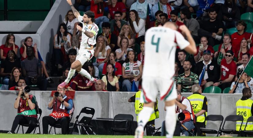 Hozta a kötelezőt a magyar válogatott Szoboszlai Dominik gólpasszával