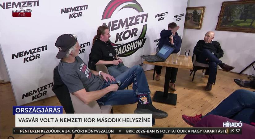 Ezúttal Vasvár adott otthont a Pesti srácok, a Magyar Nemzet és a Hír TV országjárásának  videó