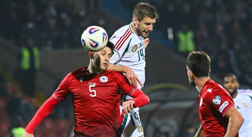 Varga Barnabás góljával nyert a magyar labdarúgó-válogatott