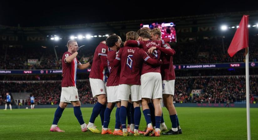 Norvégia lényegében kijutott a vébére