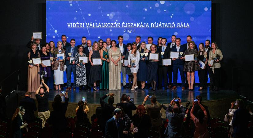 Átadták az Év Vidéki Vállalkozói díjakat