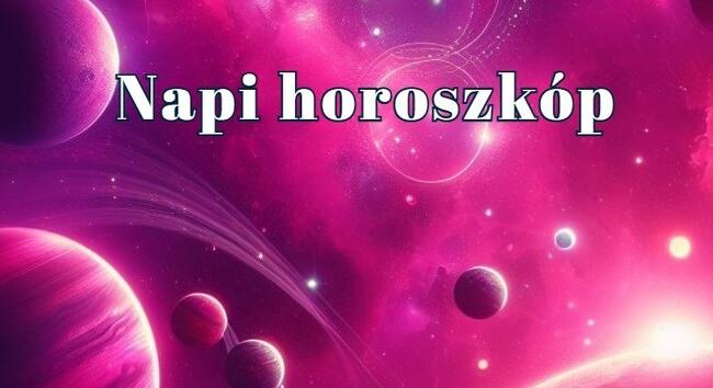 Napi horoszkóp 2025. november 14. – Igazságtalan helyzetben