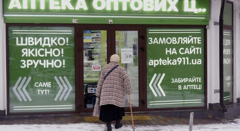 Gyógyszerkrízis fenyeget Ukrajnában: az országos havi készlet ötöde megsemmisült