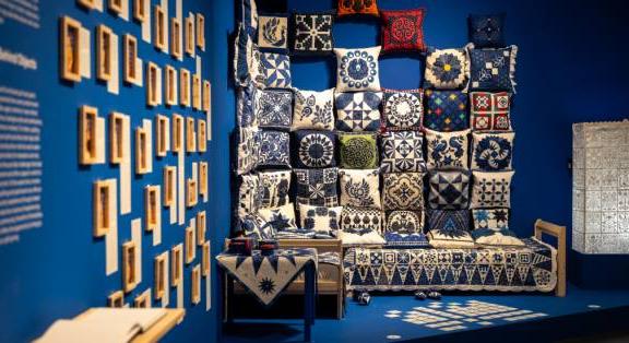 Megnyílt! Foltvarrás kékben / Blueprint Patchwork a Néprajzi Múzeumban