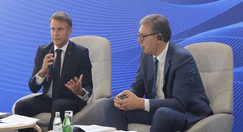 Vučić Macronnal tárgyalt: Belgrád végre metrót kap