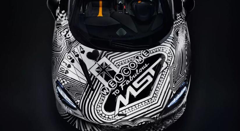 Szemkápráztató Las Vegas-i külsőt kapott a legújabb nyitott tetős McLaren