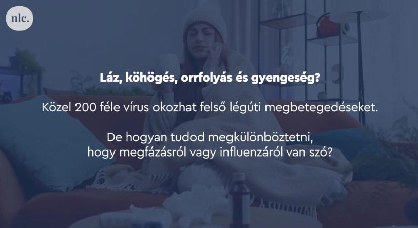 Megfáztál vagy influenzás vagy? Így különböztesd meg!