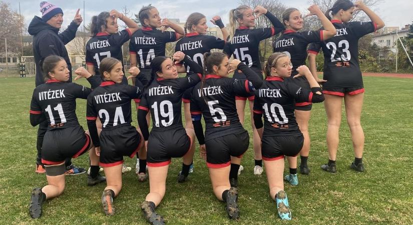 Remek évet zártak az Esztergomi Vitézek női rögbisei