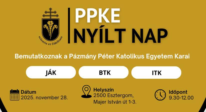 Egyetemi nyílt nap a Pázmányon