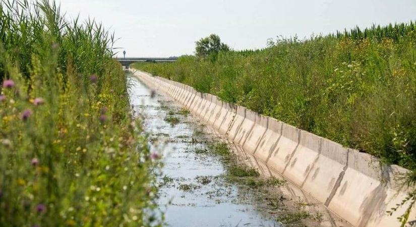 Még tart a Kakat-ér kivitelezése Kunhegyesen
