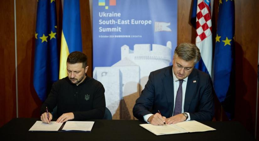 Zelenszkij ratifikálta a Horvátországgal megkötött aknamentesítési együttműködési megállapodást