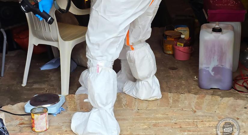 Nemzetközi együttmüködésben számoltak fel egy kaposvári droglabort