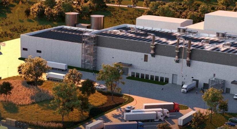 Alapkőletétel Szolnokon: új papírgyártó üzem épül