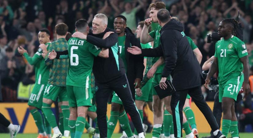 „Ha a portugálokat elkaptuk, akkor bárkit megverhetünk” – szuperlelkes írek várnak ránk a sorsdöntő vb-selejtezőn