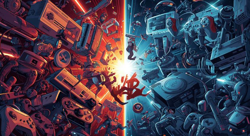 Videóban járunk utána a konzolháborúk véres történetének, a 80-as évektől napjainkig