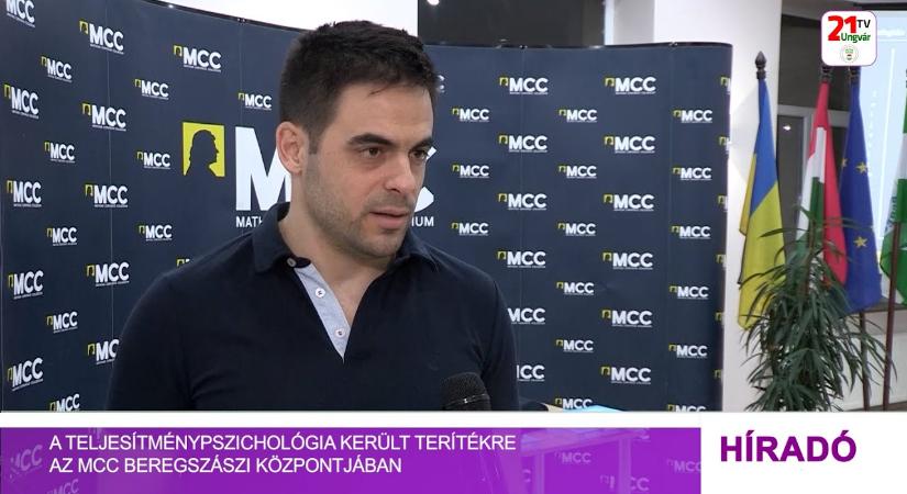 A teljesítménypszichológia került terítékre az MCC beregszászi központjában (videó)
