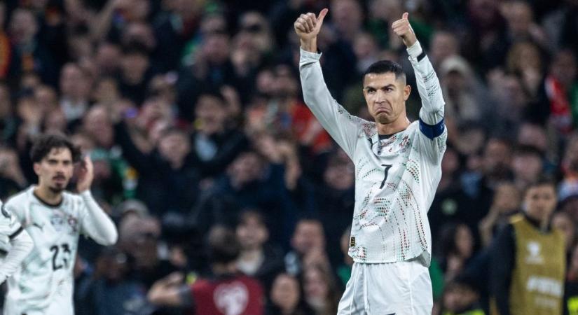 Ronaldo akár a vébét is eltiltással kezdheti a piros lapja miatt