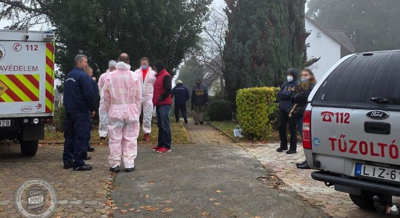 Rajtaütés: óriási droggyárra csaptak le a rendőrök a dunántúli városban, cseh férfi és nő működtette a bizniszt