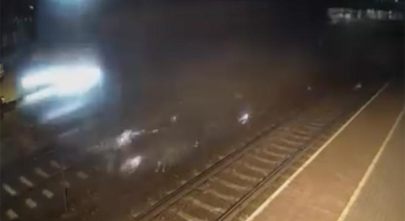 Videón a szentmártonkátai vasúti tragédia