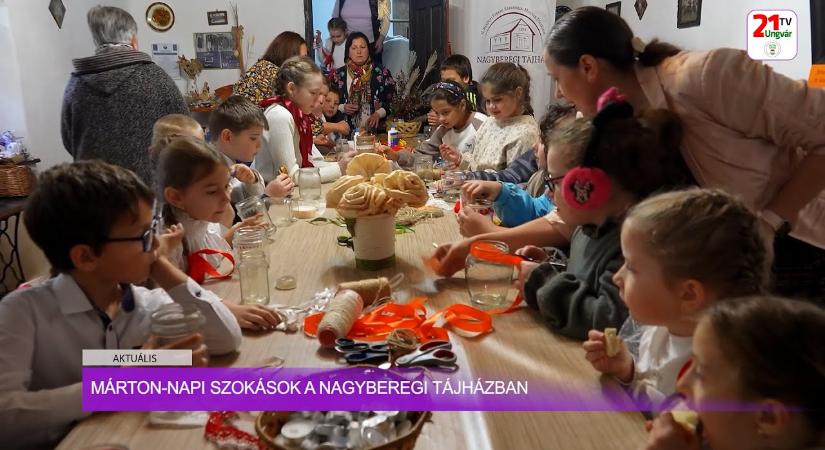 Aktuális (2025.11.14) - Márton-napi szokások a Nagyberegi Tájházban (videó)