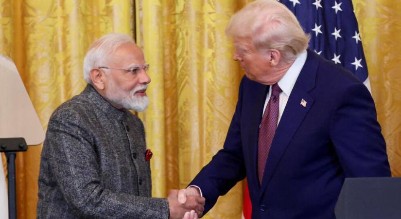 Trump: USA csökkenti az Indiára kivetett vámokat
