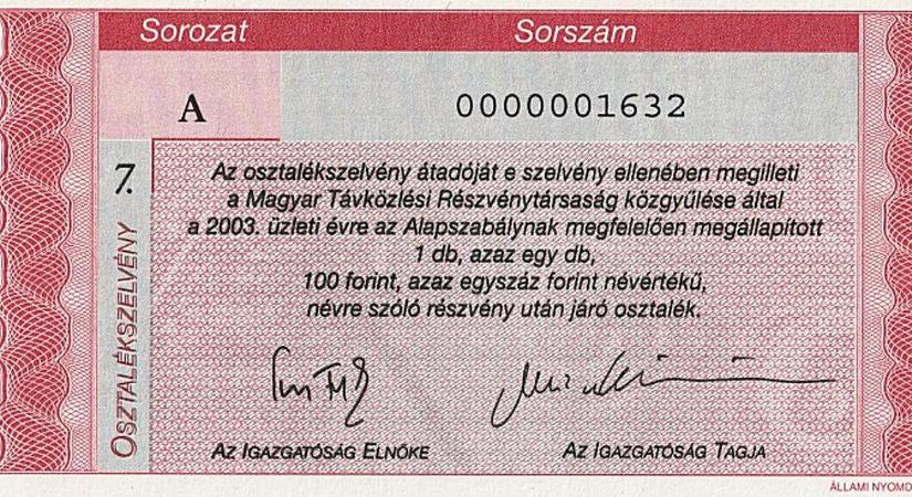 Az osztalék lesz az új kamat?