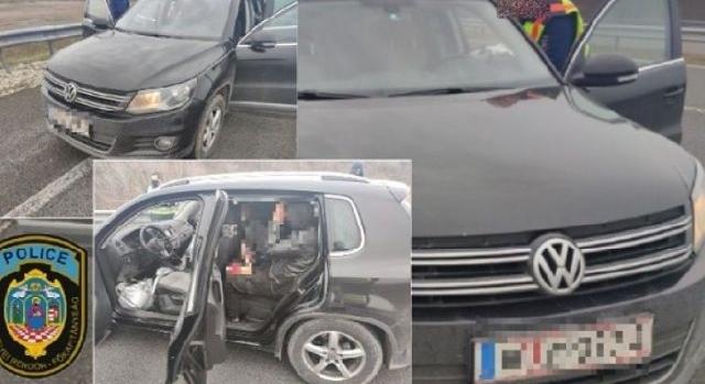 Tízszemélyes Volkswagen Tiguant fogtak a magyar rendőrök
