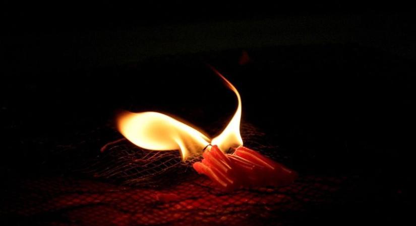 Egy gyertya követelt kishíján emberáldozatot