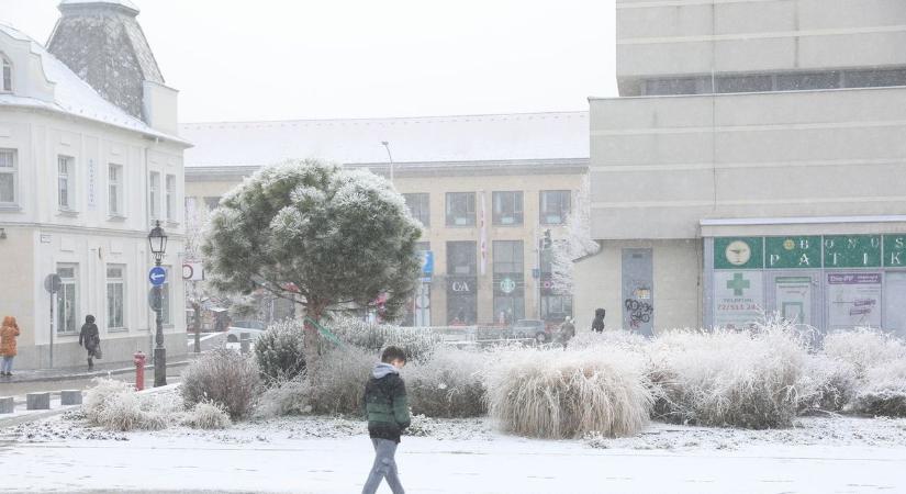 Drasztikus lehűlés jön Pécsre: hóhullásra is számíthatunk