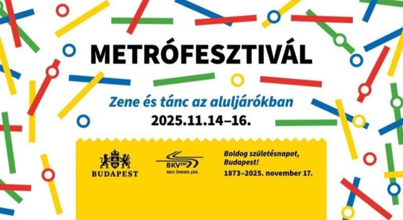 Mától vasárnapig tart a metrófesztivál – A sztrókos Gyula éneklése teszi még emberibbé