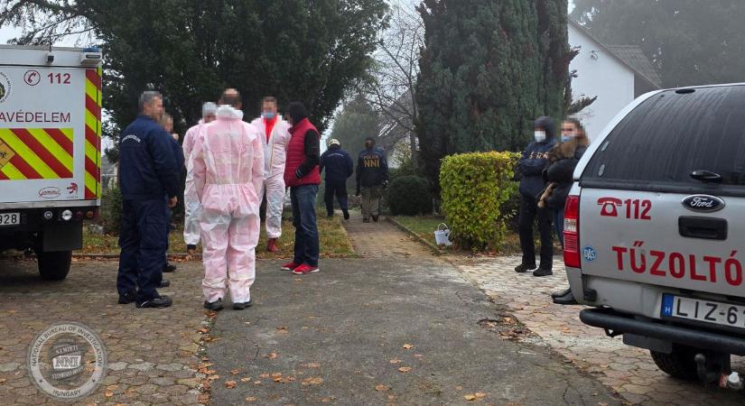 Hatalmas rendőri akció volt Kaposváron – képek