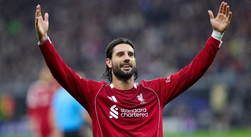 Négy méterrel maradt le az Európa-bajnokságról Szoboszlai csapata, a Liverpool stadionja