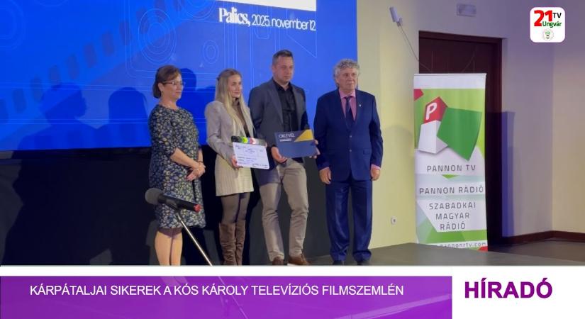 Kárpátaljai sikerek a Kós Károly televíziós filmszemlén (videó)