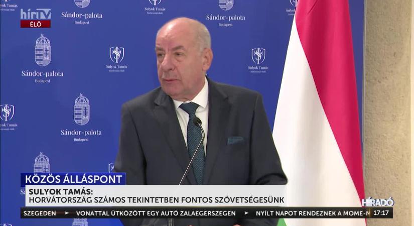 Horvátország számos tekintetben fontos szövetségese Magyarországnak  videó