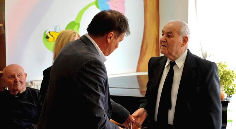 Molnár Györgyöt köszöntötték születésnapján