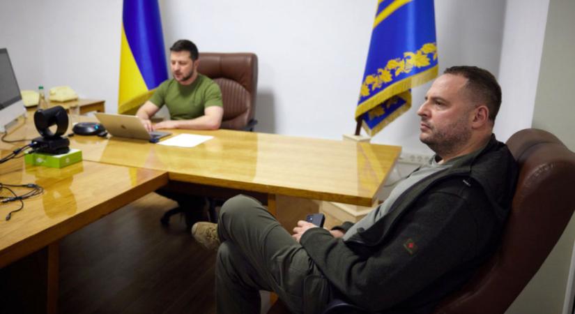 Jermak kijelentette: Zelenszkij nem vett részt a korrupcióban, mert ő maga kezdeményezte a korrupció elleni küzdelmet